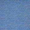 Bedruckte Baumwolle LIPELO Blau / Weiß
